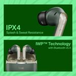 boAt Airdopes 219, 4Mics ENx Tech, 40 Hrs Battery, Best in Segment for Calling, Free Music Streaming,13mm Drivers, Bluetooth Earbuds, TWS Ear Buds Wireless Earphones with mic (Forest Sage) - Image 8