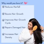 WishCare Hair Growth Serum Concentrate - Rosemary, 3% Redensyl, 4% Anagain, 2% Baicapil, Caffeine, Biotin, Plant Keratin & Rice Water - Image 7
