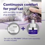 FELIWAY Optimum 3 x 30 Day Cat Calming Refills for Pheromone Diffuser, 3 x 48ml Value Pack - Helps Reduce Common Signs of Stress in Cats & Kittens, Enhanced Calming - Image 4