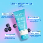 Dot & Key Ceramides Moisturizer with Hyaluronic for Intense Moisturizing and Skin Strengthening | With Probiotic & Rice Water I Barrier Repair Cream | For Dry Skin, Normal & Sensitive Skin | 100g - Image 3