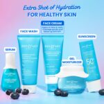 Dot & Key Ceramides Moisturizer with Hyaluronic for Intense Moisturizing and Skin Strengthening | With Probiotic & Rice Water I Barrier Repair Cream | For Dry Skin, Normal & Sensitive Skin | 100g - Image 6