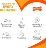 Nylabone Ring Bone Chew Toy for Puppies, Puppy Teething Toys, Puppy Enrichment Toys, Chicken Flavor, X-Small Dogs - Up to 15 lbs, 1 Count - Image 8