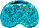 Amazon Basics Pet Activity Center and Feeder, 13.4 X 2.4 X 14.7 Inches, Blue - Image 2