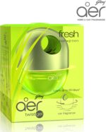 Godrej AER Twist - Car Freshener - Fresh Lush Green (45 Ml) - Image 2