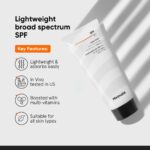 Minimalist Sunscreen SPF 50 Lightweight with Multi-Vitamins | No White Cast | Broad Spectrum PA ++++ | For Women & Men | 50g - Image 2