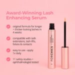 ForChics Eyelash Growth Serum - Prostaglandin-Free Lash Enhancing Serum for Longer, Thicker Lashes and Brows- Natural Formula, Visible Results in 2 Weeks - Vegan, Hormone-Free 0.10 fl. oz / 3ml - Image 3
