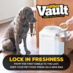 Gamma2 Vittles Vault Pet Food Storage Containers - Sealed Dog and Cat Food Storage Container, Fits up to 35lbs, Made in the USA - [12"L x 16.75"H] - Image 3