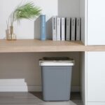 Ashfield & Harkness: Airtight Pet Food Storage Container - 23 Qt, Grey - Holds 20 lbs, Lightweight Bin & Measuring Scooper, Dogs-Cats-Animal Supplies - Image 7