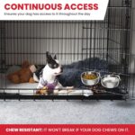 SPOT Stainless Steel Coop Cup with Wire Hooks – Durable, Chew-Resistant Food/Water Bowl for Cages & Crates, Easy Install & Removable, for Cats, Dogs, Birds & Reptiles - 20 Oz (2.5 Cups) - Image 8