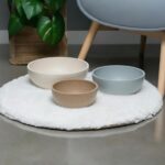 Loving Pets - Dolce Bamboo - Eco-Friendly Pet Bowls & Dishes for Dog, Cats, Puppy Food and Water Dish -Sustainable and Dishwasher Safe, Made with Real Bamboo (Large, Slate-Grey) - Image 6