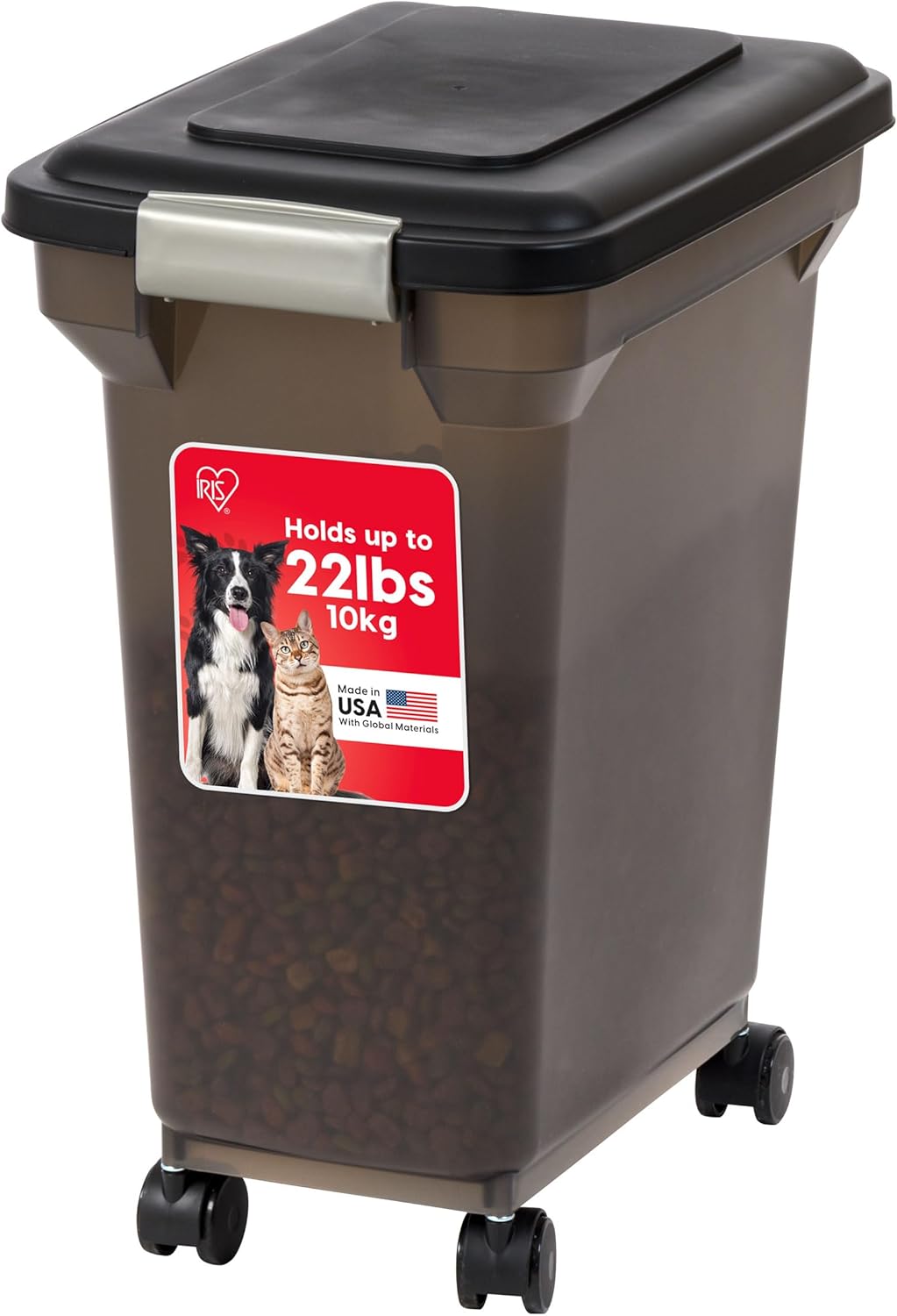 IRIS USA 22 Lbs / 28 Qt WeatherPro Airtight Pet *