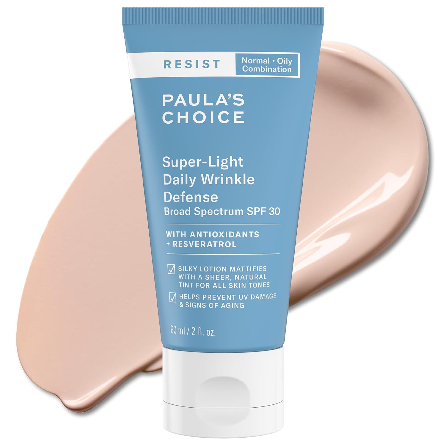 Paula's Choice RESIST Super-Light Daily Wrinkle Defense Mineral Sunscreen, SPF luxury personal care gifts