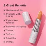 Elizabeth Arden Eight Hour Cream Lip Protectant Stick, SPF 15 Sunscreen Balm, Moisturizer for Dry, Cracked Lips with Shea Butter, Coconut Oil & Vitamin E, 0.13 oz - Image 5