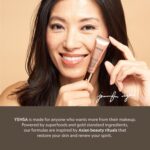 YENSA Skin on Skin BC Foundation Makeup - CC Cream, BB Cream & Full Coverage Foundation-In-One - Buildable, Radiant Finish with SPF 40, Hyaluronic Acid, Peptides & 8 SuperBlacks - Fair Warm (1 oz) - Image 8