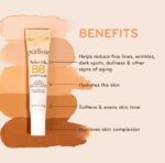 pūrlisse Perfect Glow BB Cream Concealer - Hydrating Under Eye Concealer with Jasmine and Goji & Hawthorn Berry - Oil Free Makeup for Dark Circles, Redness & Fine Lines - Light (0.34 oz) - Image 3