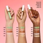 Revlon Glimmer Correcting Concealer, Liquid Under Eye Makeup, Made with Caffeine, Vitamin C, & Stevioside, 115 Yellow, 0.3 fl oz - Image 6