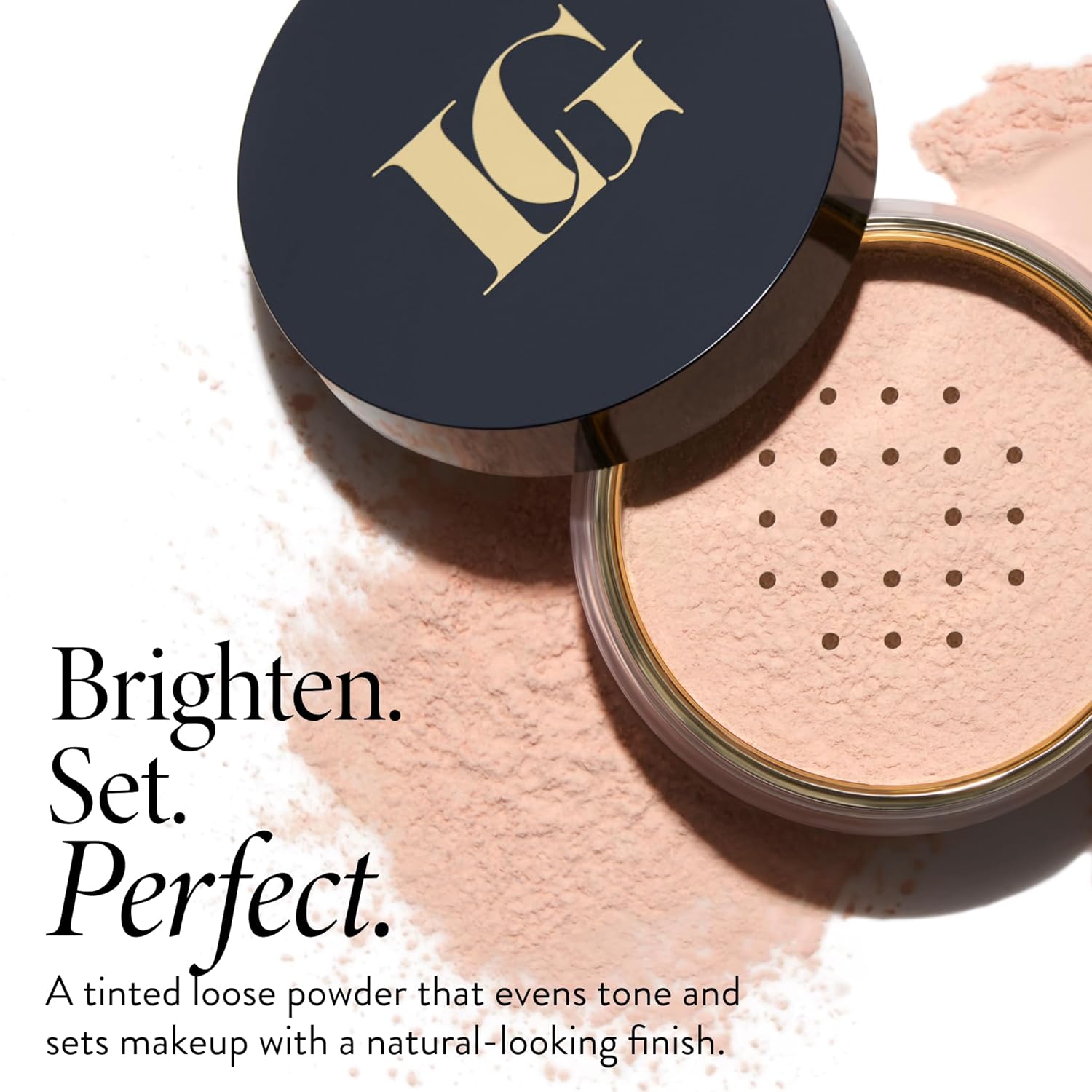LAURA GELLER NEW YORK Filter Fix Color Correcting Setting Powder – Brightening Loose Powder to Set Makeup and Neutralize Redness, Dullness & Dark Areas - Image 4