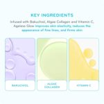 pūrlisse Ageless Glow Serum BB Cream SPF 40 - Glow BB Cream with SPF Enriched with Bakuchiol & Vitamin C to Help Improve Firmness & Reduce Wrinkles for Dewy Skin - Light Medium (1.4 oz) - Image 3