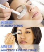 STACY LASH Eyelash Extension Shampoo + Brush / 1.69 fl.oz / 50ml / Eyelid Foaming Cleanser/Wash for Extensions & Natural Lashes/Safe Makeup Remover/Supplies for Professional & Home Use - Image 3