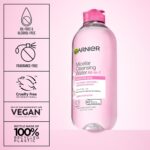 Garnier Micellar Water, Hydrating Facial Cleanser & Makeup Remover, Suitable for Sensitive Skin, Vegan, Cruelty Free, 13.5 Fl Oz (400mL), 1 Count - Image 5
