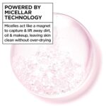 Garnier Micellar Water, Hydrating Facial Cleanser & Makeup Remover, Suitable for Sensitive Skin, Vegan, Cruelty Free, 13.5 Fl Oz (400mL), 1 Count - Image 6