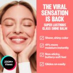 REVLON Super Lustrous Glass Shine Balm Gift Set, 3-Piece, Lipstick Multipack, Hydrating Tinted, Sheer Glossy Finish, 003 Honey Shine, 008 Rum Raisin, 006 Girly Swirly - Image 3