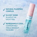 Covergirl Clean Fresh Yummy Plumper Lip Gloss, 780 Freeze The Day, Shiny, Vegan Formula, Easy to Apply, Minty Flavor, 0.33oz - Image 5