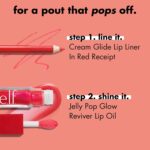 e.l.f. Jelly Pop Glow Reviver Lip Oil, Limited Edition Nourishing Formula Creates A Sheer, Ultra-Glossy Finish, Non-Sticky Feel, Vegan & Cruelty-Free - Image 4