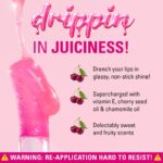 Revolution Beauty London, Pout Lip Oil, Nourishing Tinted Lip Oil, High Shine, Non-Sticky Finish, Vegan & Cruelty-Free, Honey Shimmer, 0.13 oz - Image 3