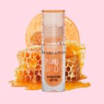 Revolution Beauty London, Pout Lip Oil, Nourishing Tinted Lip Oil, High Shine, Non-Sticky Finish, Vegan & Cruelty-Free, Honey Shimmer, 0.13 oz - Image 6