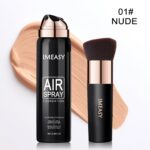 Airbrush Makeup Foundation Spray, Flawless Full Coverage Foundation, Long-Lasting, Breathable & Moisturizing for Older Women, Teens, and Mature Skin, Buildable Coverage for Smooth Radiant Skin (NUDE) - Image 2