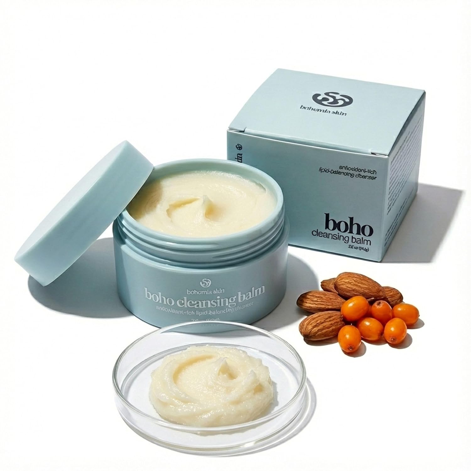 Bohemia Skin Boho Cleansing Balm – Hydrating Makeup Remover & hairgrowth