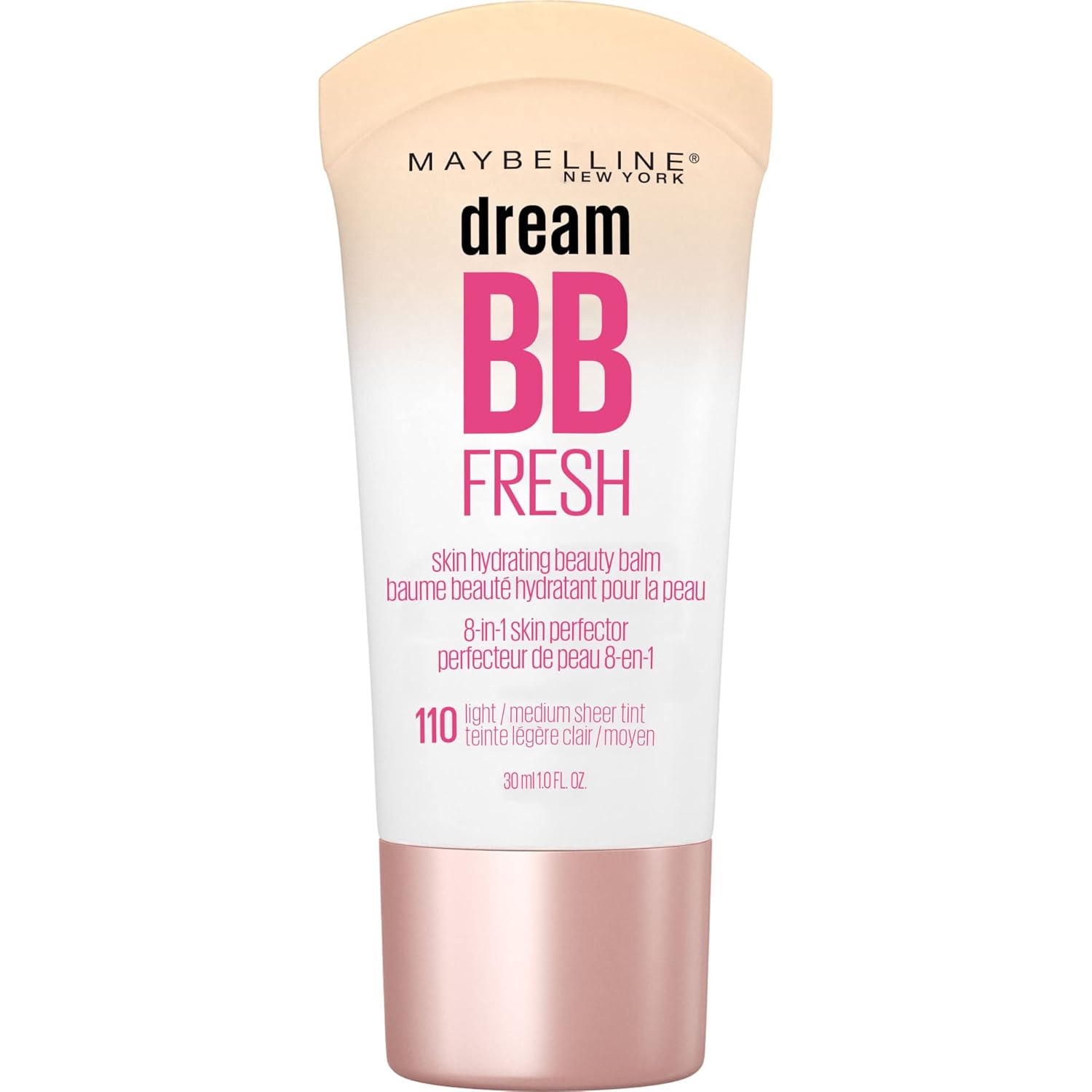 Maybelline Dream Fresh Skin Hydrating BB cream, 8-in-1 Skin Perfecting facialcleanser