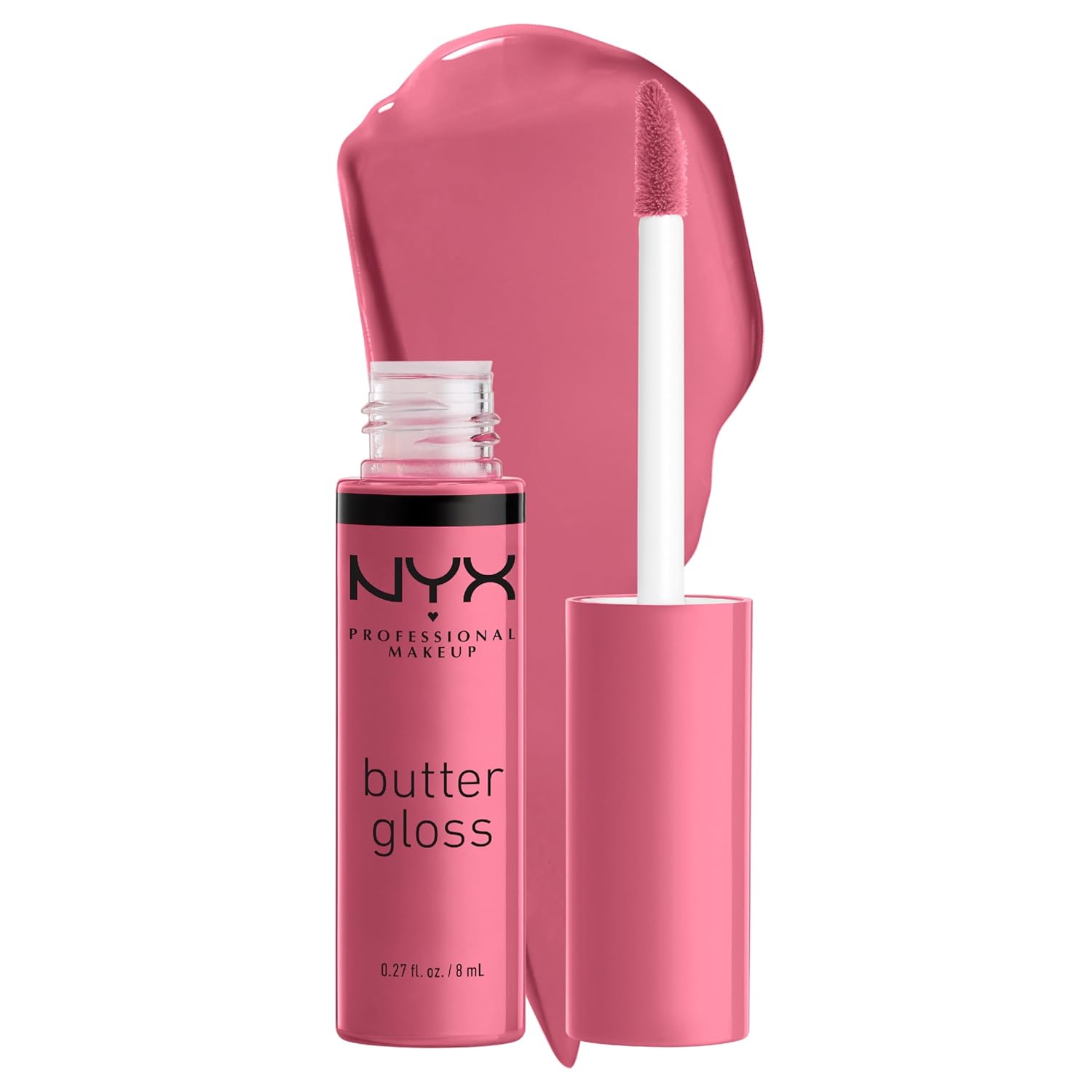 NYX PROFESSIONAL MAKEUP Butter Gloss, Non-Sticky Lip Gloss - Angel foundation