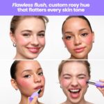 Wonderskin Cream Blush Stick pH-Activated - pHlush Stick Multi-Use, Blush for Cheeks and Lips, Cooling Nourishing Color-Adjusting Makeup - Image 2