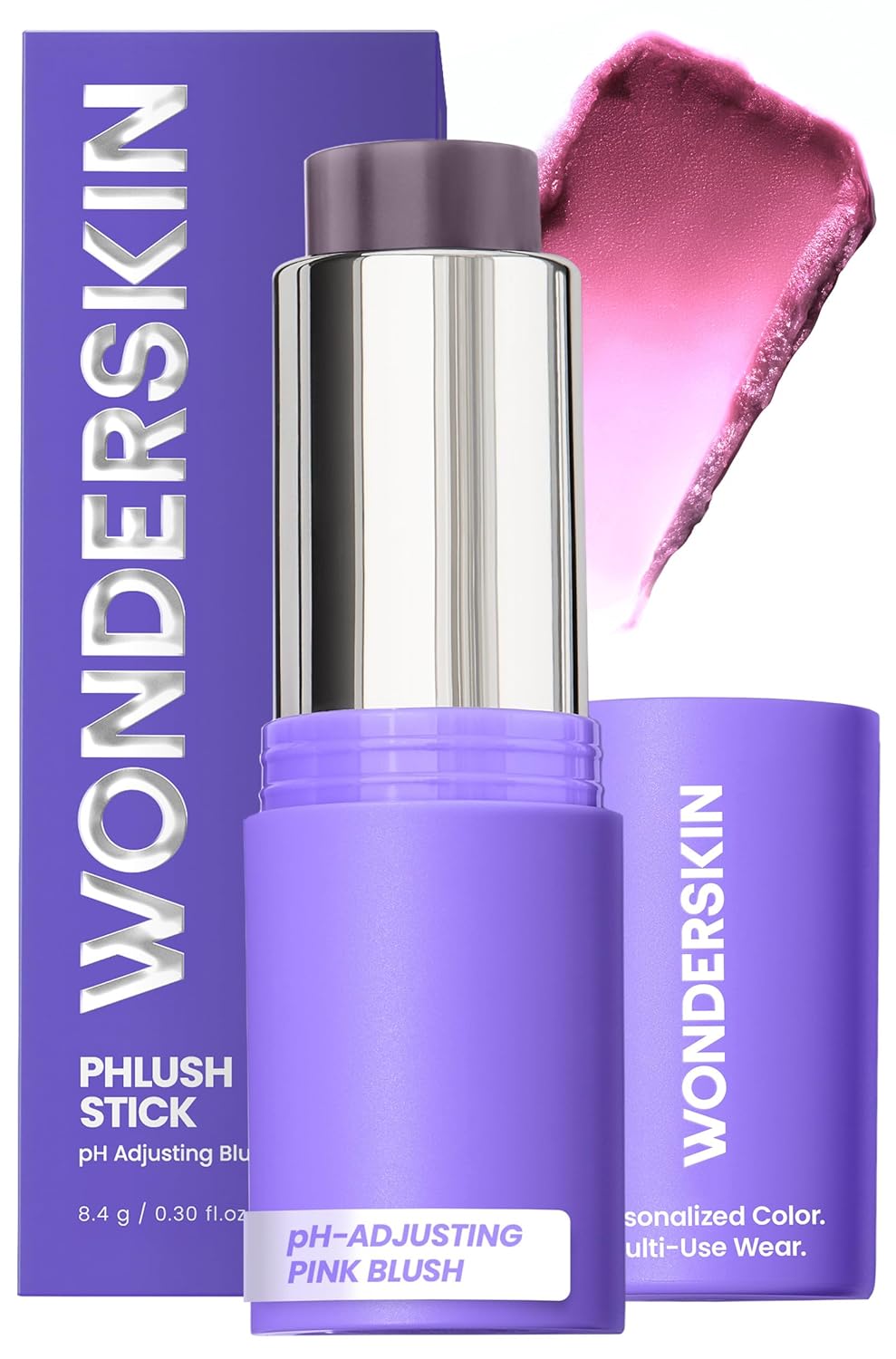 Wonderskin Cream Blush Stick pH-Activated - pHlush Stick Multi-Use, Blush deepconditioning