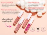 wet n wild Lip Cream Cloud Pout w/Marshmallow, Dark Red I'm On Cloud Wine | Argan Oil | Vitamin E - Image 2
